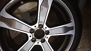 AMG 19 in wheels and Continental tires. 4 total, like brand new and save thou-20160224_112934.jpg