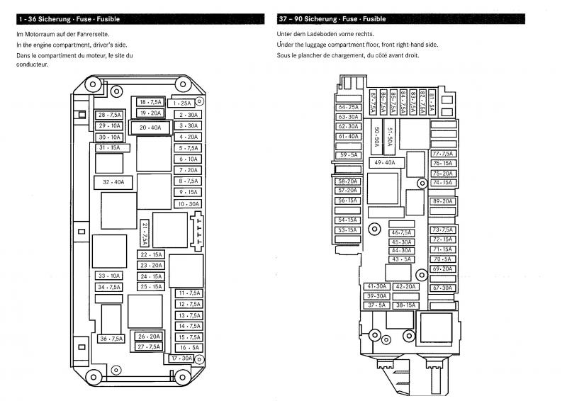 Mercedes Benz Ml350 Fuse Chart