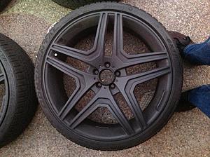 For Sale, 22"x9" matte AMG reps, Conti Rubber-image.jpg
