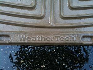 Weather Tech Front Floor Mats GLK Tan-logo-mats.jpg