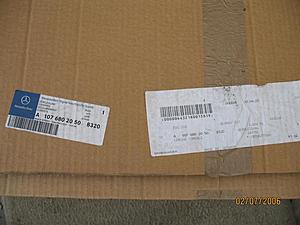 W107 OEM CENTER CONSOLE, NEW!!!-img_0430.jpg