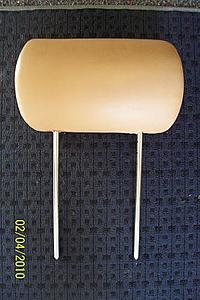 MERCEDES W163 ML ML320 ML430 ML500 55 HEADREST TAN OEM -100_2961.jpg