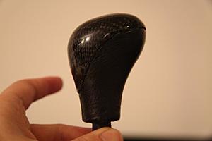 FS: Charcoal/Black CF Shifter (Fit most MB models)-img_0386.jpg