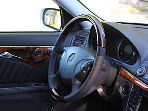 W211 E-Class 2003~2006 wood leather steering wheel-w211-wood-leather-steering-wheel_01.jpg