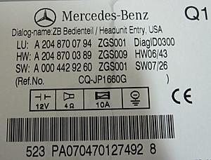 BRAND NEW OEM W204 RADIO HEAD UNIT: 0.00-product_new_9_1310005752.jpg