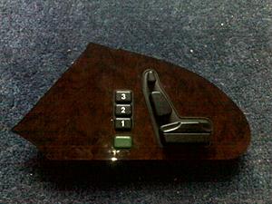 fs:w140 power seat switch set with burlwood  free shipping-12212011845.jpg