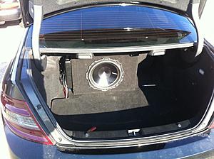 FS--W204/C63 Custom Enclosure+ 12&quot; Rockford Fosgate P3 Sub+PioneerGM-D7500M amp-img_4092.jpg