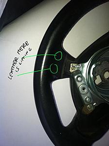 C43 STEERING WHEEL w damaged leather-photo-14sm.jpg
