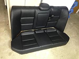 $$$FOR SALE$$$ Near Mint 2005 BLACK w203 fixed seat with under pad, threshold plates.-seat_1.jpg