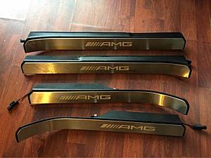 FS: 2013 S63 AMG Illuminated door Sills-1.jpg