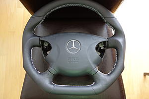 FS: W211 Flat Bottom Steering Wheel with Leather Air Bag-dsc03539.jpg