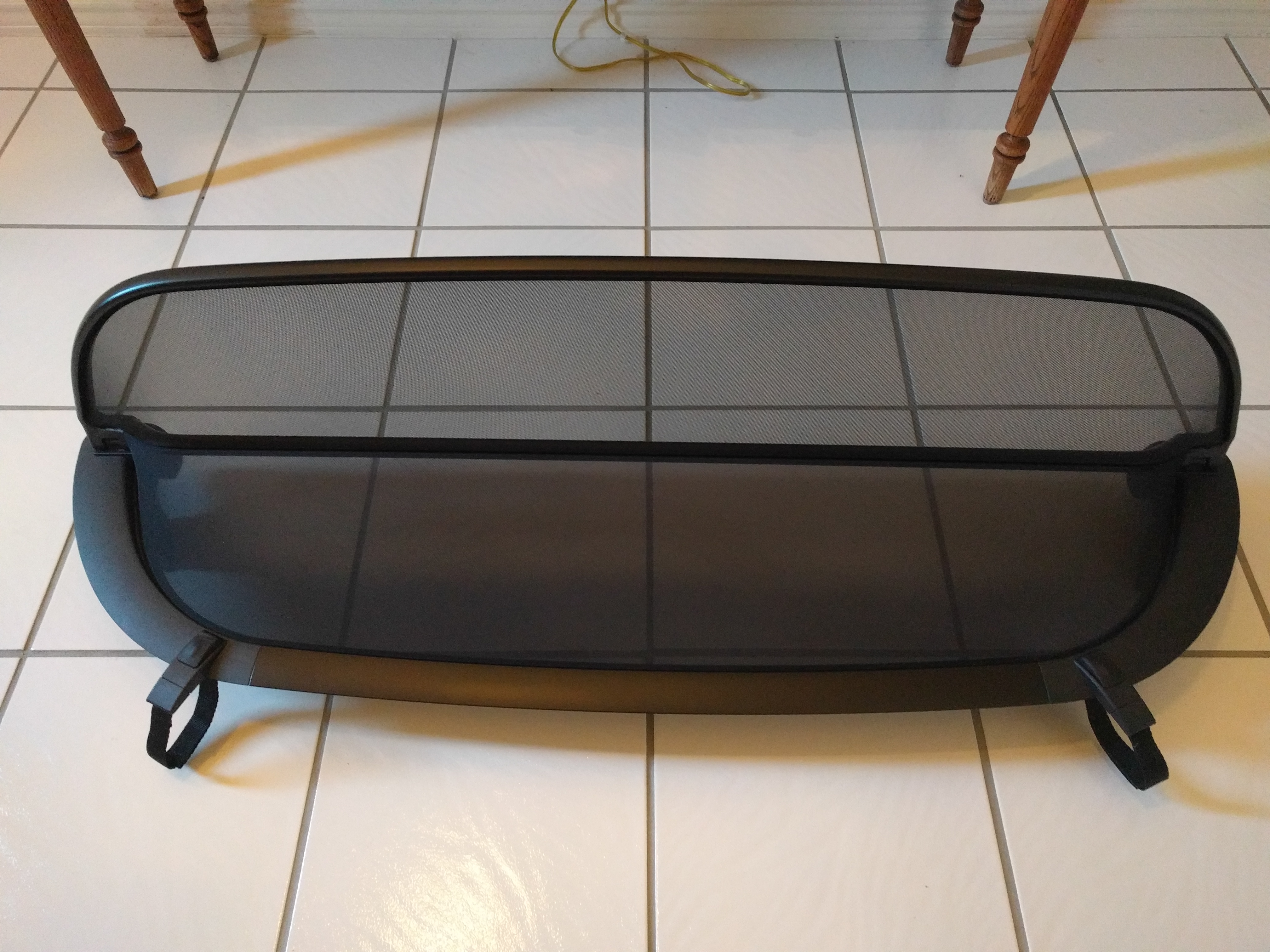 mercedes sl r230 wind deflector