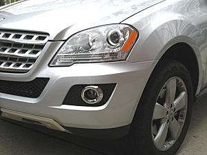 ML350 Chrome Fog Light Trim Facelifed W164-img_5582.jpg