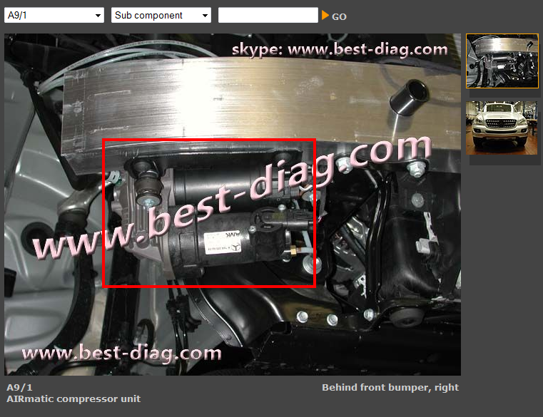 5 Signs of a Faulty Mercedes Benz ML-Class W164 Air Compressor - Blog