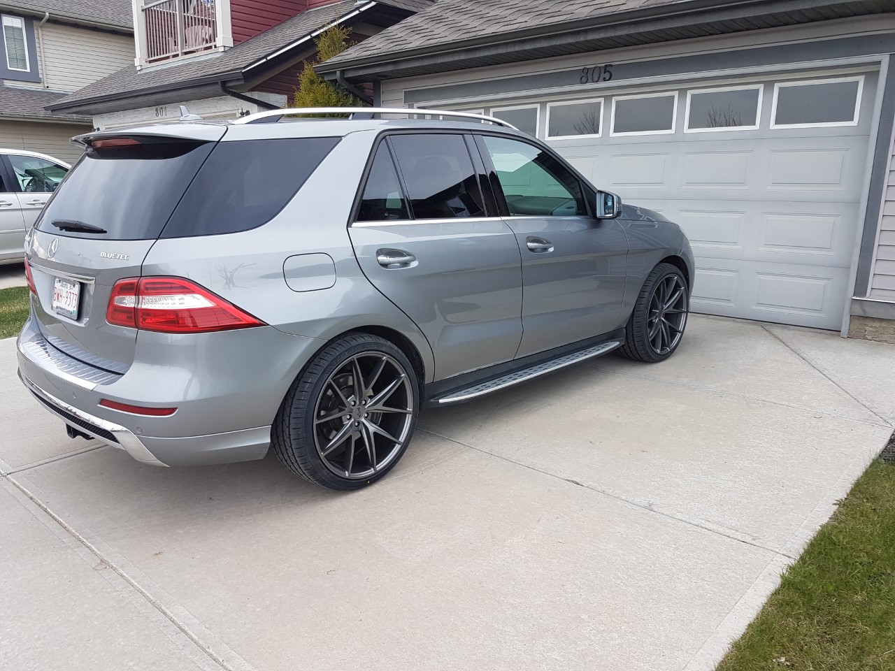 Ml350 With Man Wheels 21 Amg Mbworld Org Forums