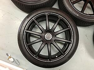 Mint W222 OEM 20" S63 / S65 forged black wheels-yxuxben.jpg