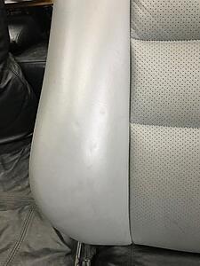fs - W124 passenger front leather seat back and headrest, grey leather-a21rt5p.jpg