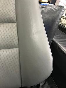 fs - W124 passenger front leather seat back and headrest, grey leather-fpws1ut.jpg