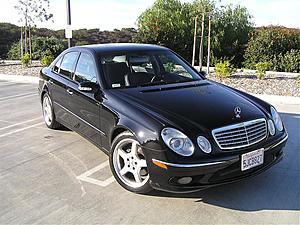 **FOR SALE** 2005 E500 w/AMG package, warranty to 100k miles-e500-fron-pass1.jpg
