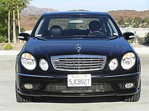 **FOR SALE** 2005 E500 w/AMG package, warranty to 100k miles-frontal.jpg