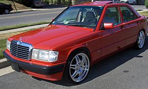 For Sale: 190e (w201) 1993 Sportline Manual Red/tan.-190e.jpg
