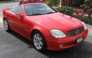 2001 Mercedes-Benz SLK 230 Kompressor Convertible-slk-right-front-top-down-windows-up.jpg