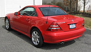 2001 Mercedes-Benz SLK 230 Kompressor Convertible-slk-driver-rear-top-up.jpg