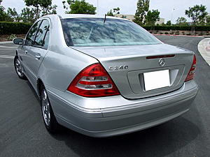 2002 Mercedes Benz C240 - NO ACCIDENT! 1 OWNER! CLEAN TITLE! (Irvine, CA)-02_c240_back.jpg