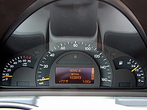 2002 Mercedes Benz C240 - NO ACCIDENT! 1 OWNER! CLEAN TITLE! (Irvine, CA)-05_c240_dash.jpg