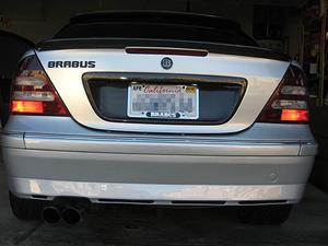 FS 2003 Mercedes C230 Kompressor SEDAN with BRABUS Extras-rear.bmp