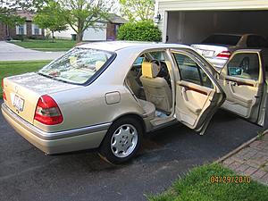 1997 C280 with only 82K miles. Smoke Silver on Beige.  CLEAN!-97-benz-april-10-013.jpg