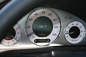 For Sale-2007 CLK350 Cpe with 2438 Miles-guages.jpg