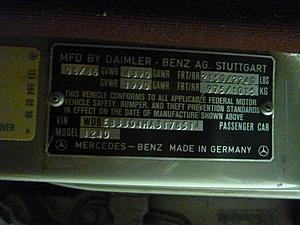 Low Miles 1987 300D drivable parts car, nice seats!-p1010824.jpg
