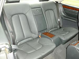 FS: 2003 CL600 AMG Sport 66K mi mint w/incredible service history, no accidents-rearseat2.jpg