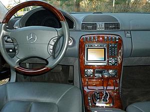 FS: The world's finest 2002 CL600....flawless!-dash.jpg