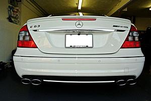 2009 E63 AMG WITH 2,700 MILES - NEW!-rear.jpg
