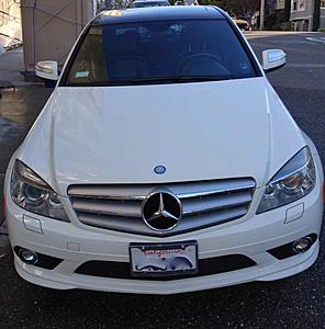 FS: 2009 C350 71,000 miles, excellent condition plus C63 rims/exhaust tips-front.jpg