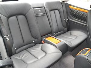 FS: 2003 CL600, 58K mi, AMG sport, silver/black, mint, inspected-rearseat2.jpg