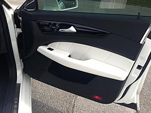 2013 CLS 63 120k msrp Pearl white with white designo inside carbon spoiler 6k-mercedes-door-panel.jpg