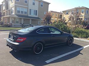 2012 C63 Coupe Edition 1 for Sale, Excellent condition-exterior2.jpg