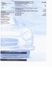 RARE 2008 CL63 AMG w/ Performace Package LOW MILES WARRANTY!!!-windowsticker0004.jpg