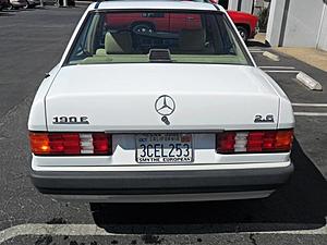 1993 190e 2.6 48,575 original miles FOR SALE. white on tan leather-benz3.jpg