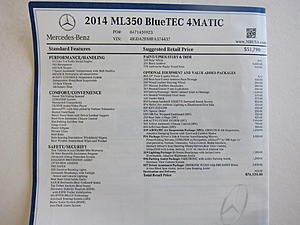 2014 ML350BT, White/Black, ABSOLUTELY LOADED & MINT!-_57.jpg