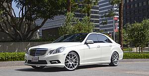 2010 E550 4MATIC with HRE P40 for sale-front-angle.jpg