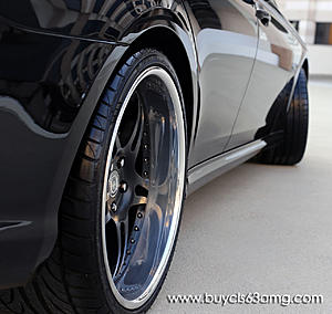 FS: 2007 Mercedes Benz CLS63 AMG w/HRE 3-Piece Wheels - 999-rearprofilewheel.jpg
