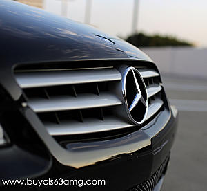 FS: 2007 Mercedes Benz CLS63 AMG w/HRE 3-Piece Wheels - 999-grillcloseup.jpg