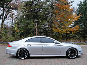 F/S in CT: 2006 Mercedes Benz CLS55 AMG - Silver on BLK - HRE WHEELS LIGHTLY Modded-6_zpscx4c4rat.jpg