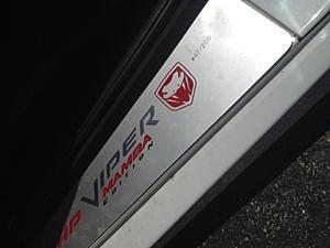 WTT: 04 Viper Mamba Edition #147/200 Trade for C63-viperdoorsill.jpg