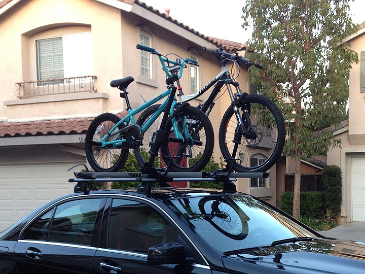 thule two bike rack