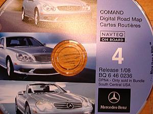 2008 OEM D-COMAND Navigation CDs for sale-disc04.jpg